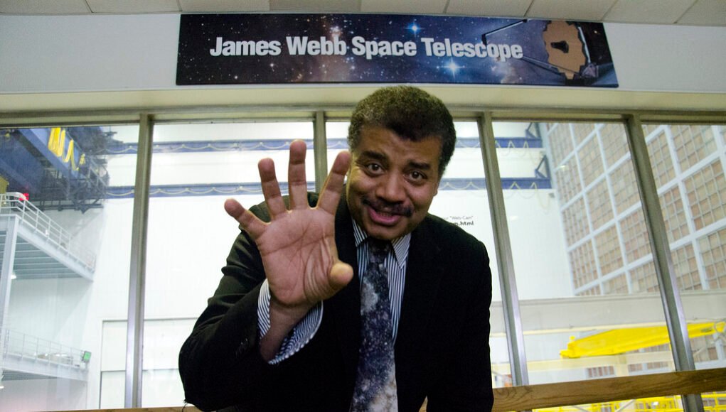 Dr. Neil deGrasse Tyson Visits NASA Goddard