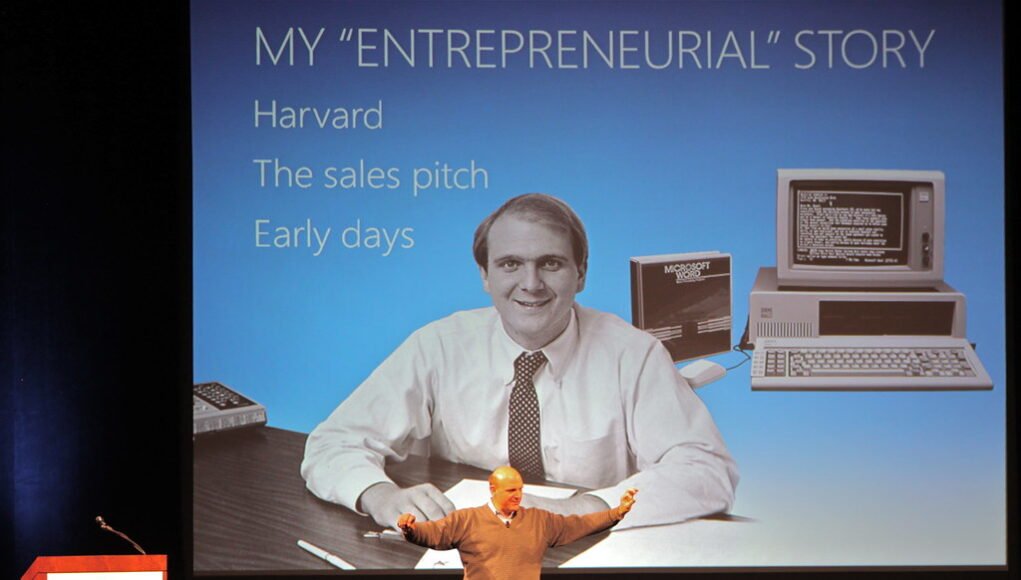 Steve Ballmer on Entrepreneurship